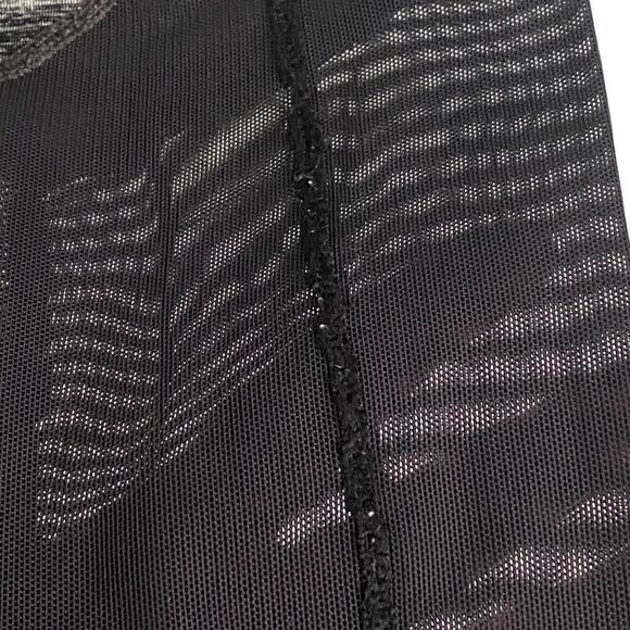 Lululemon If You're Lucky Pant Black / Heathered Black Mesh 30" Yoga Gym Size 4 - Picture 8 of 12